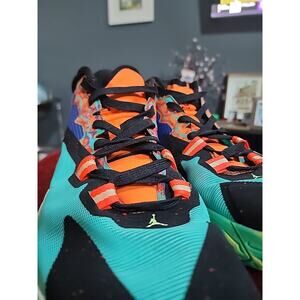 Nike Jordan Zion 1 Project Z Hyper Jade Basketball Sneakers Size 10 DA3130-800